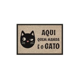 Capacho Vinílico Estampado Antiderrapante 60x40cm - Komeco Cachorro - 6