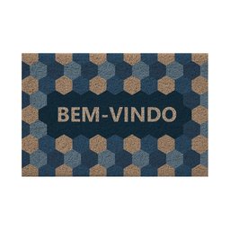 Capacho Vinílico Estampado Antiderrapante 60x40cm - Komeco Cachorro - 5
