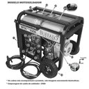 Ver imagem 2 de Gerador de Energia À Diesel Trifásico Bfde8000 13cv 4t 220v/380v Buffalo