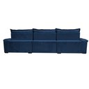 Ver imagem 6 de Sofá Retrátil e Reclinável 4,15m Cama inBox Big Fresh com SoftGel D40 Velupluma Azul
