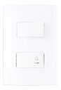 Ver imagem 1 de Linha B3 Conjunto 4×2 Interruptor Simples Moderno 10a 250v + Campainha Excelente Acabamento