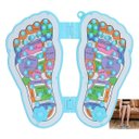 Ver imagem 1 de Massageador de Pes Acupuntura Reflexologia Pontos de Pressao Acupressao Alivia Dores Fascite Plantar