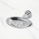 Ver imagem 2 de Kit 6 Saboneteira De Parede Oliveira Em Aço Inox E Alumínio