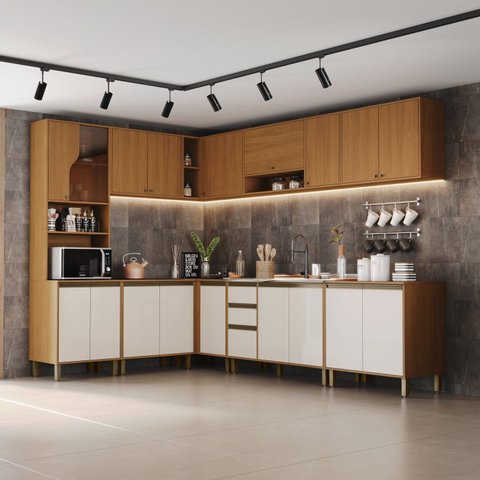 Cozinha Completa 9 Peças com Torre Quente Venaly