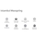 Ver imagem 5 de Cama Box Casal: Colchão Molas Herval Maxspring Istambul + Base CRC Suede Bege(138x188)