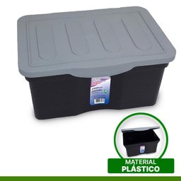 Caixa Organizadora De Plástico Reforçado Multiuso Com Tampa 05 Litros - 2