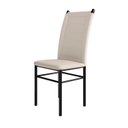 Ver imagem 5 de Conjunto 2 Cadeiras 41cm x 96,5cm Tokio Preto/Off White