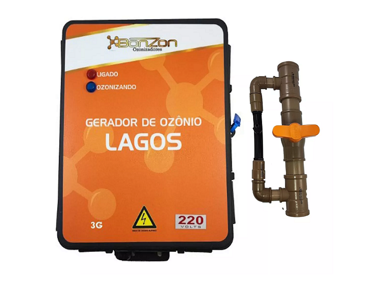 Gerador Ozônio Bonzon 3g - Lagos Ornamentais 30000l