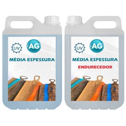 Resina Epoxi Média Espessura AG Resinas ag 7KG - 1