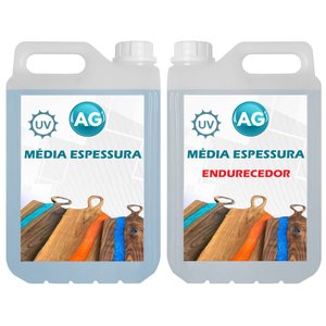 Resina Epoxi Média Espessura AG Resinas ag 7KG