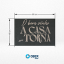 Ver imagem 3 de Tapete Capacho Estampado - 40cm X 60cm:o Bom Vinho À Casa em Torna