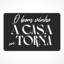 Ver imagem 1 de Tapete Capacho Estampado - 40cm X 60cm:o Bom Vinho À Casa em Torna