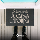 Ver imagem 6 de Tapete Capacho Estampado - 40cm X 60cm:o Bom Vinho À Casa em Torna