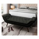 Ver imagem 2 de Recamier Divã Odessa P04 195 cm Suede - ADJ Decor - Cinza Escuro TCA 958