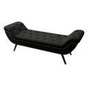 Ver imagem 4 de Recamier Divã Odessa P04 195 cm Suede - ADJ Decor - Cinza Escuro TCA 958