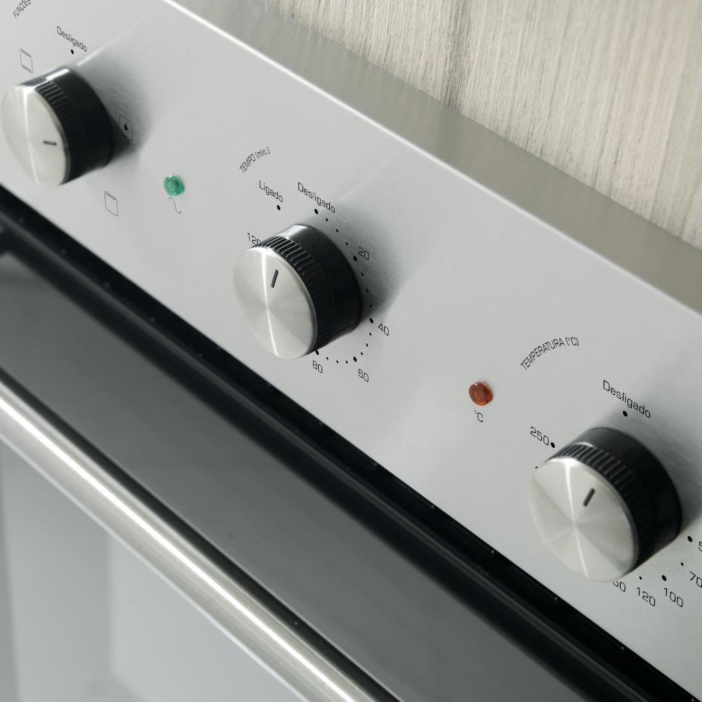 Forno Elétrico Max Gusto de Embutir 70L Fischer 220V - 6