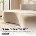 Ver imagem 5 de Sofá 3 Lugares na Caixa 180 cm Orgânico Arco Bouclê B05 - D'Rossi