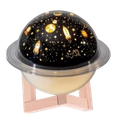 Ver imagem 1 de Luminária Umidificador de Ar Lua Planeta Estrela Saturno 3d