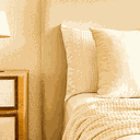 Ver imagem 2 de Capa para Almofada Quadrada em Linho Offwhite Almofadas Estilo