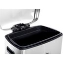 Ver imagem 6 de Lixeira Retangular 50 Litros Inox Tampa Pedal Vonder