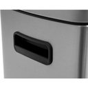 Ver imagem 4 de Lixeira Retangular 50 Litros Inox Tampa Pedal Vonder