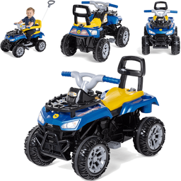 Carrinho de Passeio e Pedal Infantil Calesita Cross Up Azul - 3