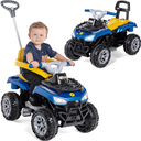 Ver imagem 1 de Carrinho de Passeio e Pedal Infantil Calesita Cross Up Azul