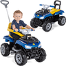 Carrinho de Passeio e Pedal Infantil Calesita Cross Up Azul - 1