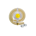 Ver imagem 1 de Kit Registro Regulador Gás 2kg Mangueira 1,2m + Abraçadeira