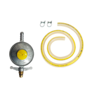 Ver imagem 2 de Kit Registro Regulador Gás 2kg Mangueira 1,2m + Abraçadeira