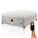 Ver imagem 1 de Colchão King Latex Foam de Látex Pocket Qgel Plus com Cobre - 193x203cm - Box e Kit Zen