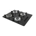 Ver imagem 1 de Cooktop 4 Bocas Safe Vidro Preto 27001301 - Fogatti