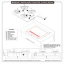 Ver imagem 5 de Cooktop 4 Bocas Safe Vidro Preto 27001301 - Fogatti