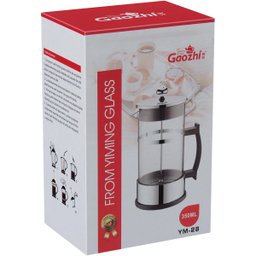 VICHY CAFETEIRA FRANCESA 17x7x7cm 350ml BOROSILICATO TRANSP - 2