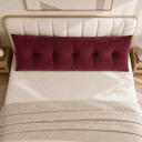 Ver imagem 2 de Almofada Encosto Triangular Cama Leitura Cabeceira Suede
