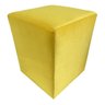 Kit Duas Poltrona Giovana Base Giratória Cromado em Sued Premium:amarelo - 6