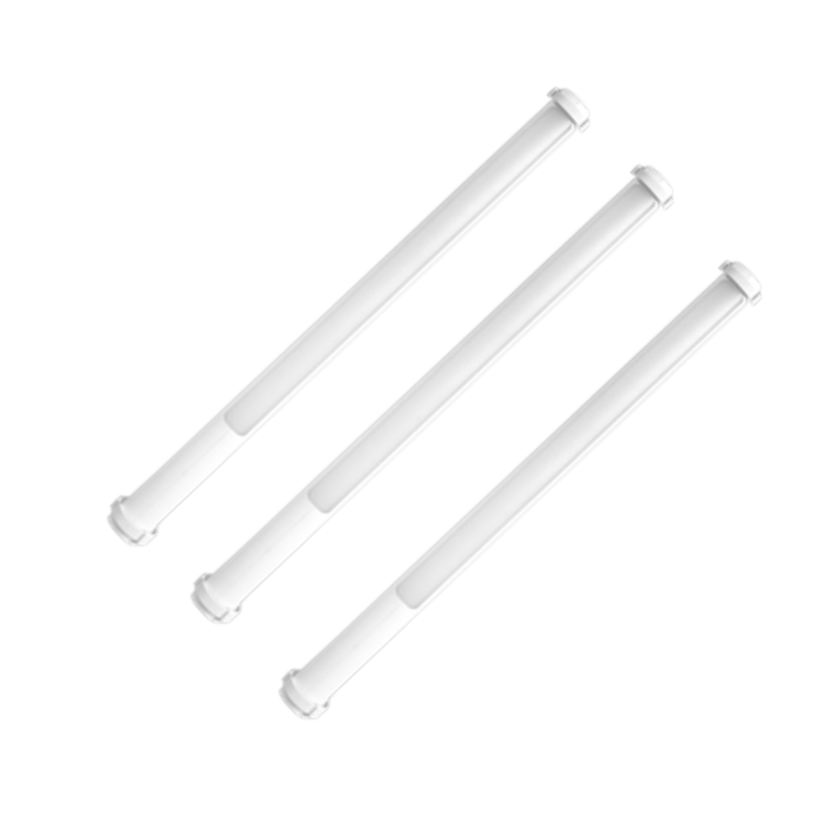 3 Lâmpadas Barra Tubular 4,5W Led Rotativa USB 49,5 Cm Suporte Magnético Com 3 temperaturas De Cor E - 7