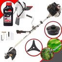 Ver imagem 1 de Roçadeira À Gasolina Kw52le Kawashima 2,5hp + Óleo Toyama 2t
