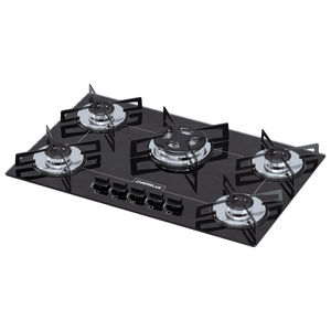 Cooktop 5 Bocas Chamalux Tripla Chama Bivolt 