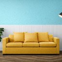 Ver imagem 2 de Painel Ripado MDF Modular  Autocolante 14 placas 90x197,5cm 