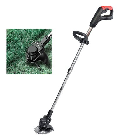 Cortador Aparador de Grama Planta Gramado Portatil Sem Fio Quintal Jardim Erva Daninha Galho Limpeza