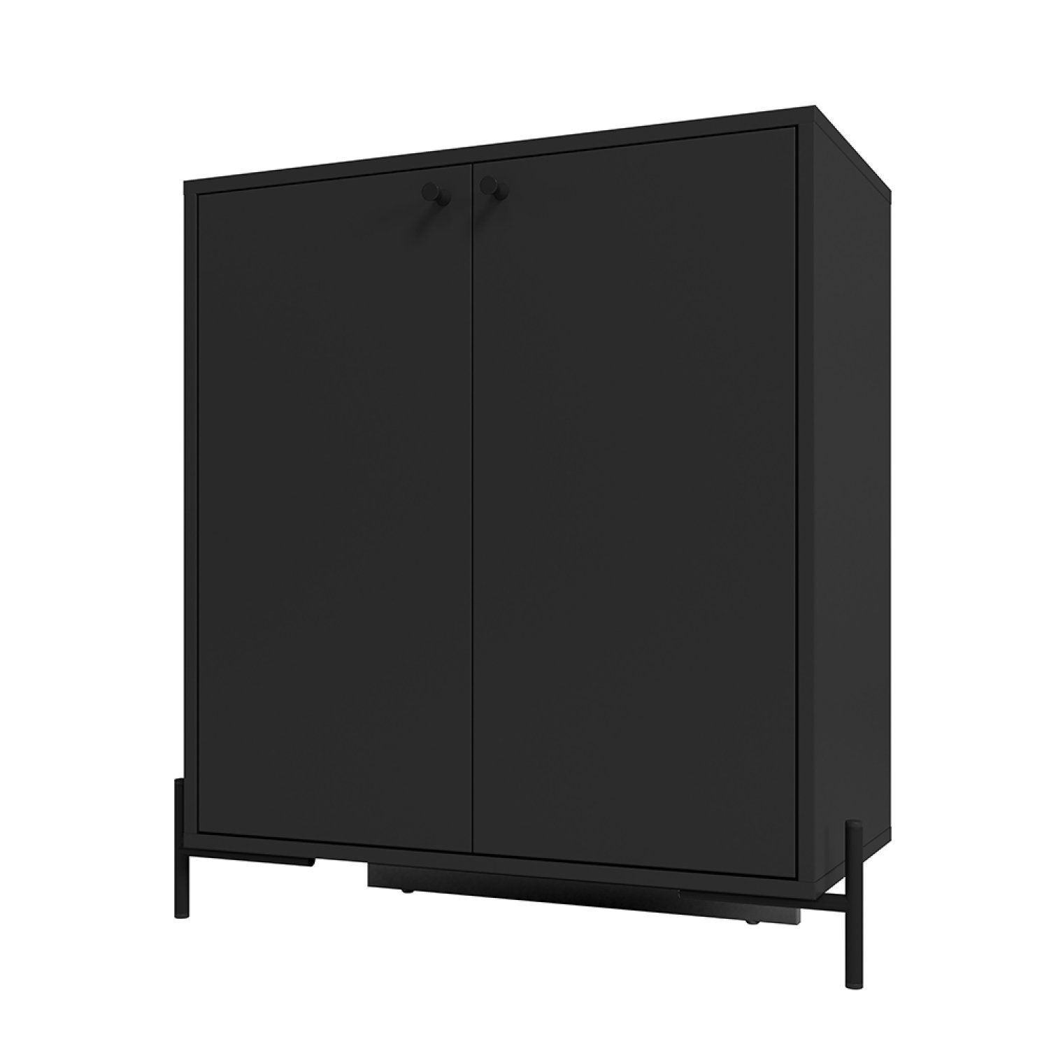 Rack para TVs até 24 Polegadas em MDP 2 Portas 2 Prateleiras - 2