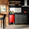 Frigobar Brastemp 76 Litros Retrô Vermelho Bra08av - 220 Volts - 5