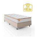 Ver imagem 6 de Cama Box Solteiro Colchão Molas Ensacadas 88x188x65cm