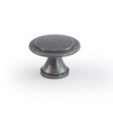 Ver imagem 1 de Puxador Redondo Flor em Metal para Móveis Kit 15 Unidade Puxador de Guarda Roupa Puxadores de Gaveta