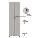 Ver imagem 2 de Armário Multiuso Nt4020 Freijó/ Off White Freijó Off White