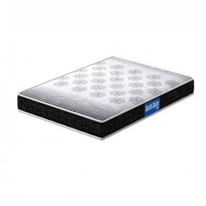 Colchão Viúva Probel De Espuma D20 Guarda Costas 128x188x12cm Preto/Branco 