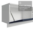 Ver imagem 6 de Rack Suspenso para Tv até 80 Polegadas 218 Cm 2 Portas Branco/azul Vik Madesa