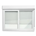 Ver imagem 1 de Janela Integrada PVC 2 Folhas Vidro Liso Itec Branco Brimak