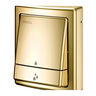Acabamento P Válvula de Descarga Square Salvagua Ouro Polido - 2